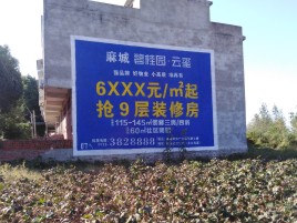 赤水市品牌公司青睐的墙体广告
