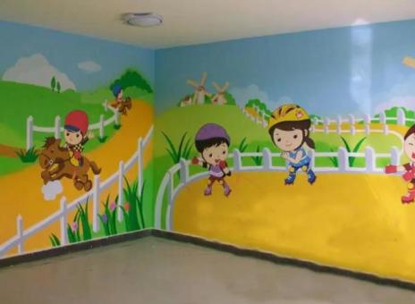 赤水市幼儿园墙体彩绘制作流程及注意事项