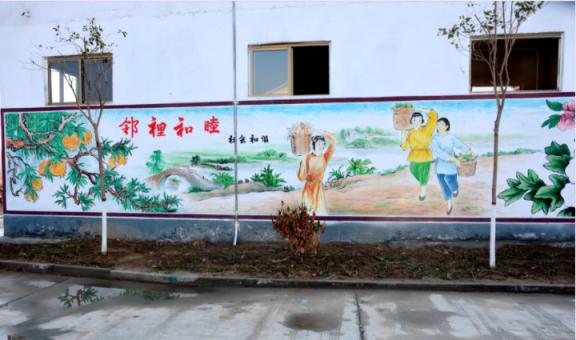 赤水市乡镇文化墙 乡风文明焕发新活力